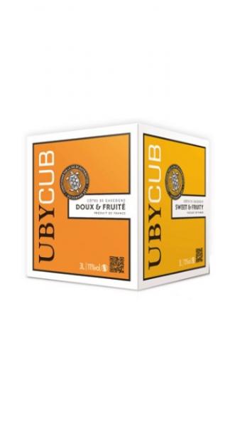 Uby CUB Blanc Doux & Fruité - 3 Litres