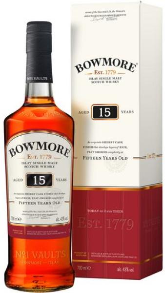 BOWMORE 15 ANS